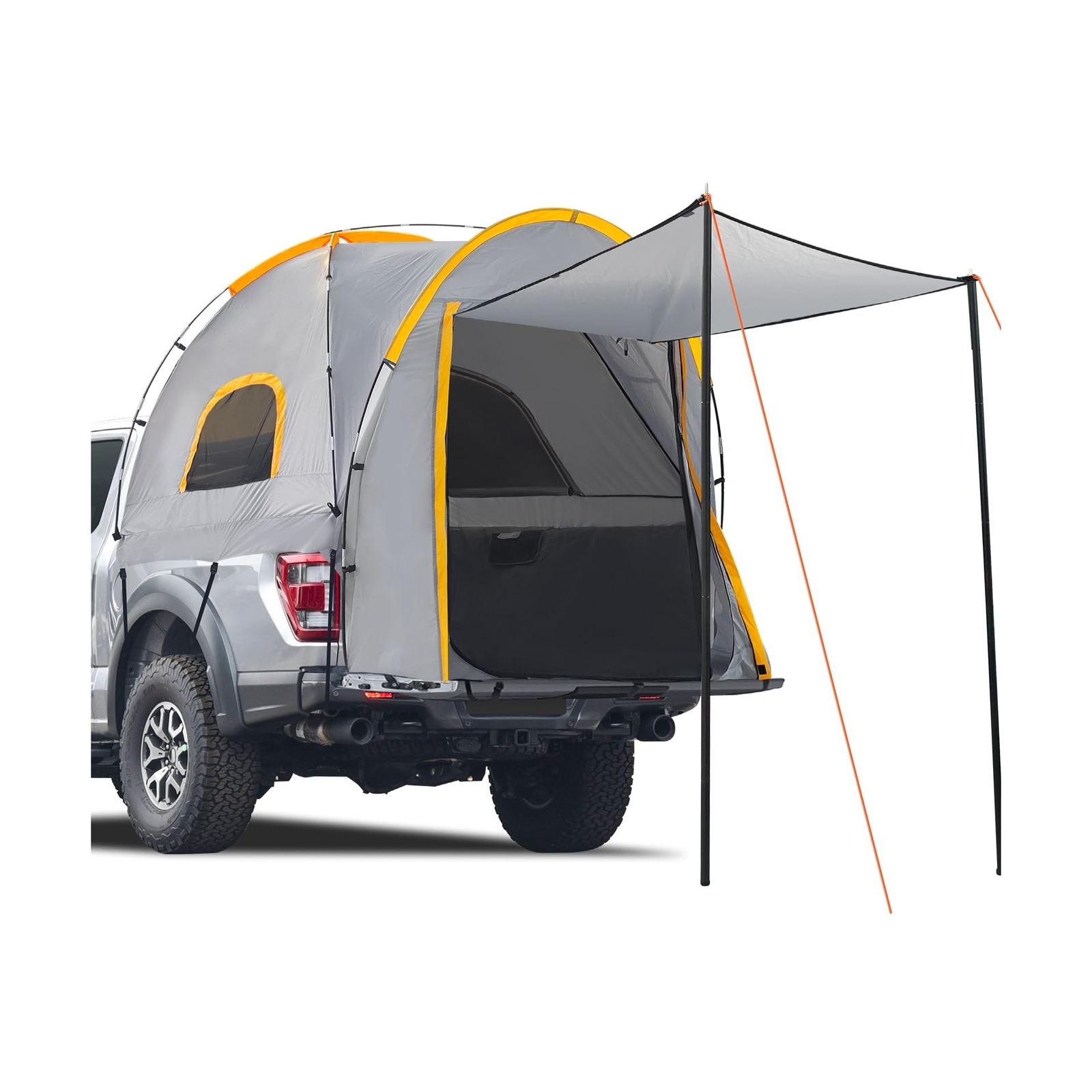 Pickup Truck Tent with Awning Shade, Waterproof PU5000mm Oxf