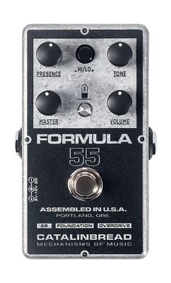 Catalinbread Formula 55 5E3 Tweed Style Overdrive (CAT FORM55 B/S)