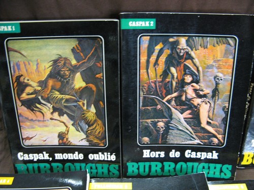 Superbe 7 livres Edgar Rice Burroughs éd. Temps Futurs Pellucidar Gaspak ..1980 - Picture 2 of 23