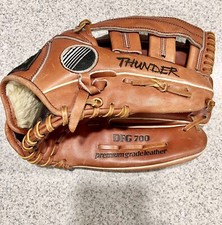 Dudley Thunder DFG 700 Brown Premium Grade Leather RHT Softball Glove
