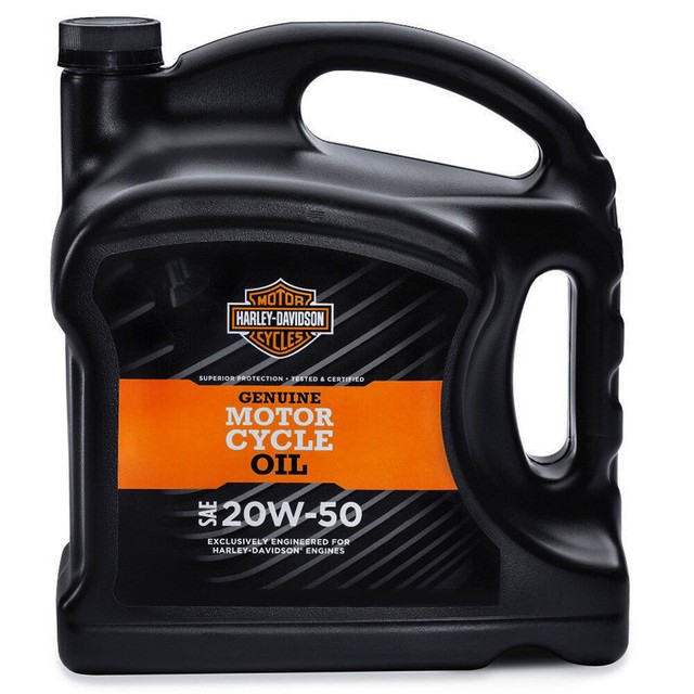 Genuine HarleyDavidson VTwin AirCooled Motorcycle Oil 20w50 4 Litre