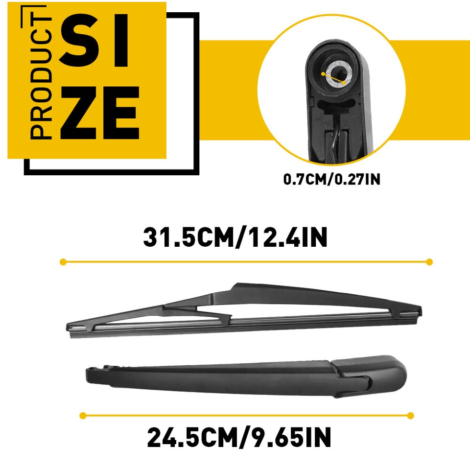 Replacement For 20032008 Matrix Toyota Rear Windshield Wiper Arm