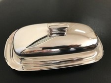 Beurrier en plaqué argent par Reed et Barton