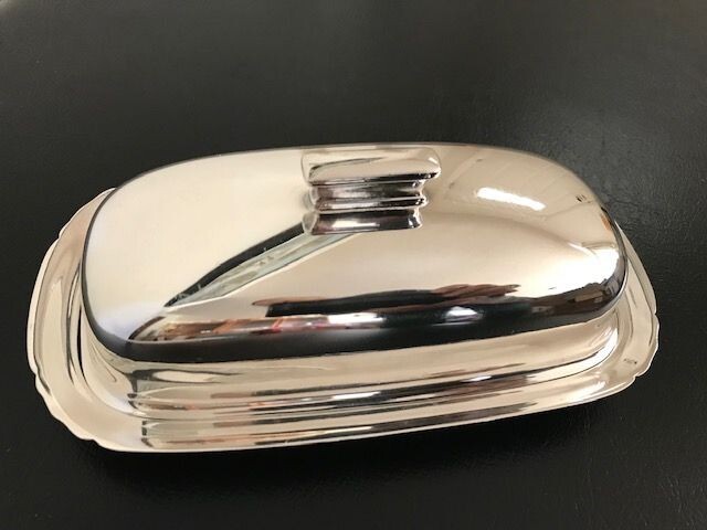Silver Plated Butter Dish by Reed and Barton