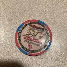 5 Orleans 20 Years obsolete las vegas casino chip