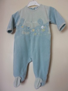 Ja3352 Dors Bien Pyjama Bebe Garcon Velours 6 Mois Ebay