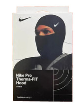 Nike Pro Therma-FIT Hyperwarm Hood Ski Mask Balaclava Black Running Hood NIB