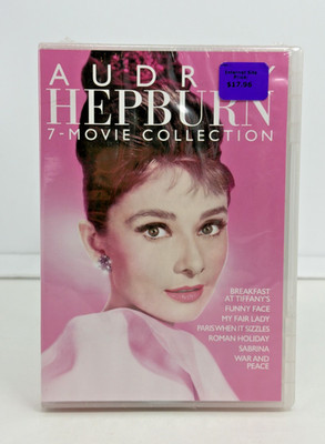 Audrey Hepburn 7-Movie Collection (7 DVD Set) Breakfast Tiff, Funny Face, Fair L