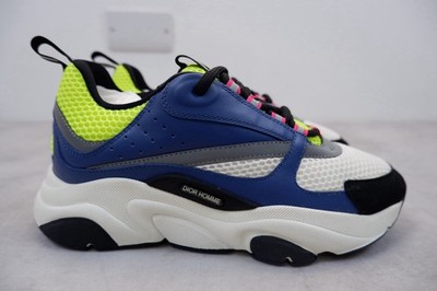 Dior Herren B22 Sneaker Turnschuhe Größe UK 6 EU 40 dunkelblau EINMAL GETRAGEN