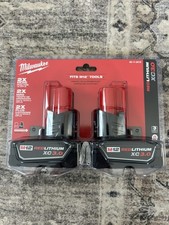 Milwaukee 48-11-2412 M12 12V 3.0Ah REDLITHIUM XC Compact Battery 2-pack - New