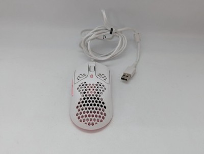 BESCHÄDIGT HyperX Pulsefire Haste Gaming Maus USB kabelgebunden weiß pink 59g BESCHREIBUNG LESEN
