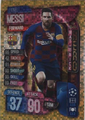 2019-20 Topps Match Attax UEFA Champions League UK #LE5G Lionel
