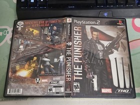 The Punisher Sony PlayStation 2 PS2 COMPLETE CIB **TESTED** FREE SHIPPING