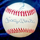 Mickey Mantle, Willie Mays, and Duke Snider OAL Multi-Signed Baseball. PSA