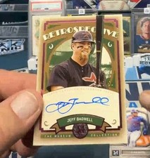2025 Topps Museum Collection Retrospective Jeff Bagwell /50 Autograph