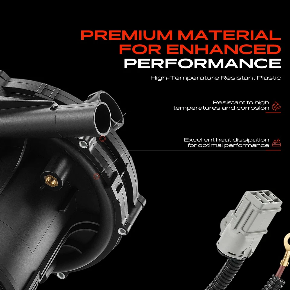 Secondary Air Injection Pump for Volvo S40 1999-2004 V40 1999 2000-2004 L4 1.9L - Image 3 of 4