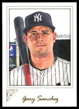 Gary Sanchez 2017 Topps Gallery #133 Yankees MLB READ FREE SHIPPING AutographDen