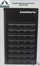Professional Stamp Perforation Gauge by Lighthouse - 5 to 22 Range