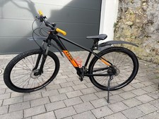 Mountainbike Cube Aim SL black and orange 29" mit Schutzbleck und Ständer