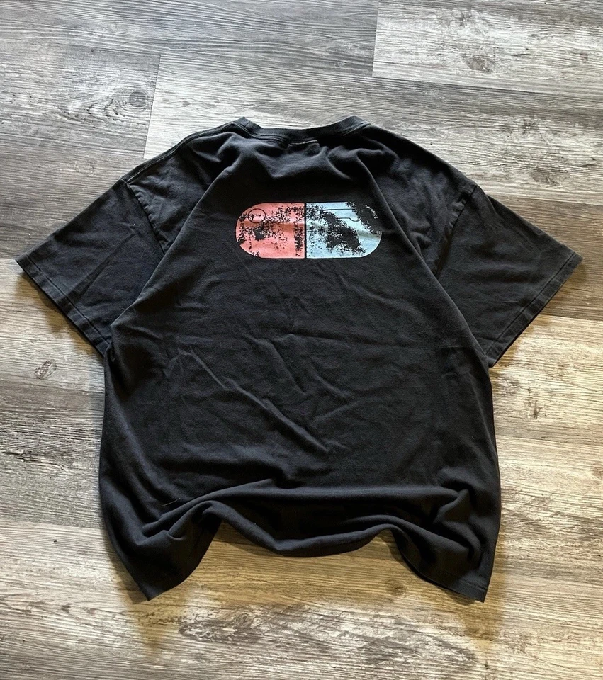 Camiseta vintage 1998 Akira anime años 90 píldora camiseta doble cara Foto 2 de 4
