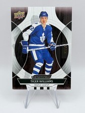 Tiger Williams - 2024-25 UD Engrained Icons #4 Mahogany /75 Maple Leafs SP
