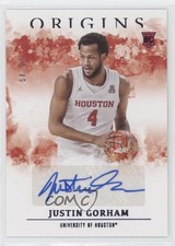 2021-22 Chronicles Draft Picks Origins Rookie Purple /49 Justin Gorham Auto 0r2f