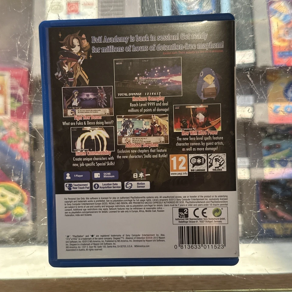 Disgaea 3: Absence of Detention • Sony PlayStation PS Vita Game (2012) PAL • RPG - Image 2 of 3