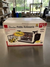 NEW Ronco Showtime Petite Rotisserie Oven White (ST2000WHGEN) OPEN BOX READ