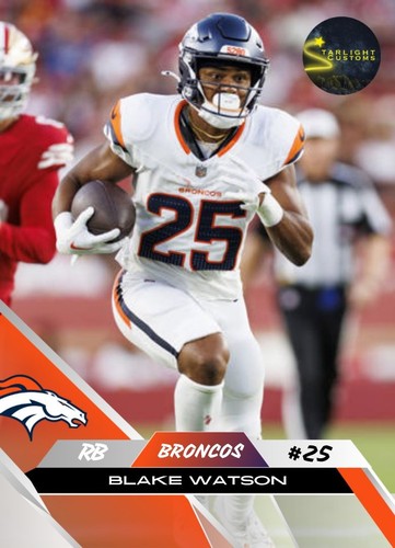 2025 Starlight's Contemporary Denver Broncos Team Set - You Pick - Picture 8 of 105