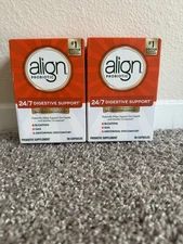 Align 24/7 Probiotic Digestive Support 84ct x2 - New Sealed Exp 03/2028