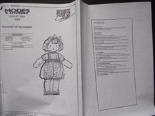 PATRON COUTURE POUPÉE Cécile modes et travaux Avril 1992 EUR 2,00