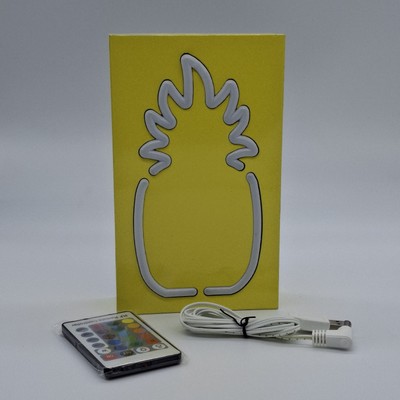 Nuur Design Neuheit Pinapple Light - bunt - BLITZ - STROBOSKOP - VERBLASSEN 