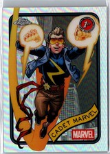2025 Topps Chrome Marvel MCU Refractor Cadet Marvel NM+ #88