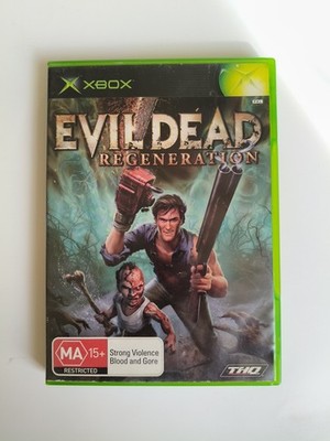 Evil Dead: Regeneration (Microsoft Xbox, 2005 PAL) THQ Complete With Manual