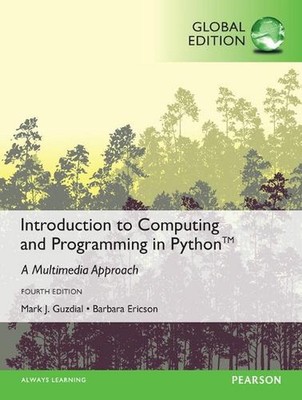 Einführung in die Informatik und Programmierung in Python, Global Edition 4th Edition 