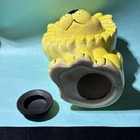 Vintage Yellow Lion Coin Bank - Excellent Condition — photo 4