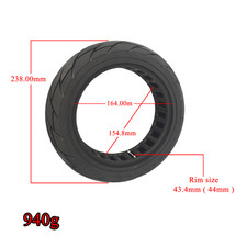 Odys Alpha X5 Vollgummi Reifen 10x2.125 Aftermarket Ersatz