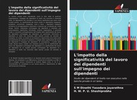 S M Dinethi Yasodara Jayarathna (U. A.) | L'impatto Della Significatività Del...