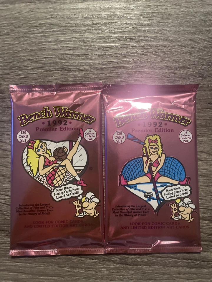 Benchwarmer 1992 2 paquetes, 20 cartas comercio adulto edición Premier. 🏀 Foto 2 de 2