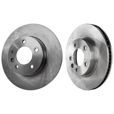 Front Brake Disc Rotors for VW Volkswagen Touareg Porsche Cayenne 04-06, 08-10