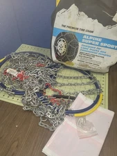 Alpine Super Sport Tire Snow Chains stock #2526, 1 Pair, Never Used