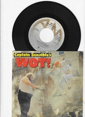 7''  Single Captain Sensible´s - WOT