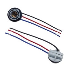 2PCS 1157 LED Bulb Socket Plug, Turn Signal, Brake Light, Backup Light, Tail