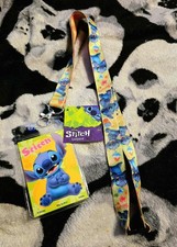 Disney Stitch breakaway pin lanyard w ID holder NWT Lilo New LE