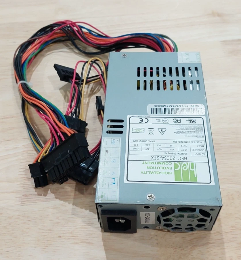 Hec 200W HEC-200SA-2FX HEC200SA2FX Power Supply PSU 100-240V 4A - Image 2 of 3