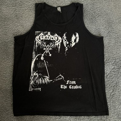 Mortician Tank Top XL From The Casket Rare Death Metal Brutal Gore Horror