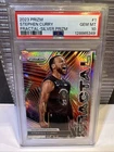 2023-24 Panini Prizm #1 Stephen Curry Fractal Prizms Silver PSA 10 Gem Mint