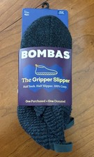 Bombas Gripper Slippers House Shoes Socks Unisex Size Small - NEW