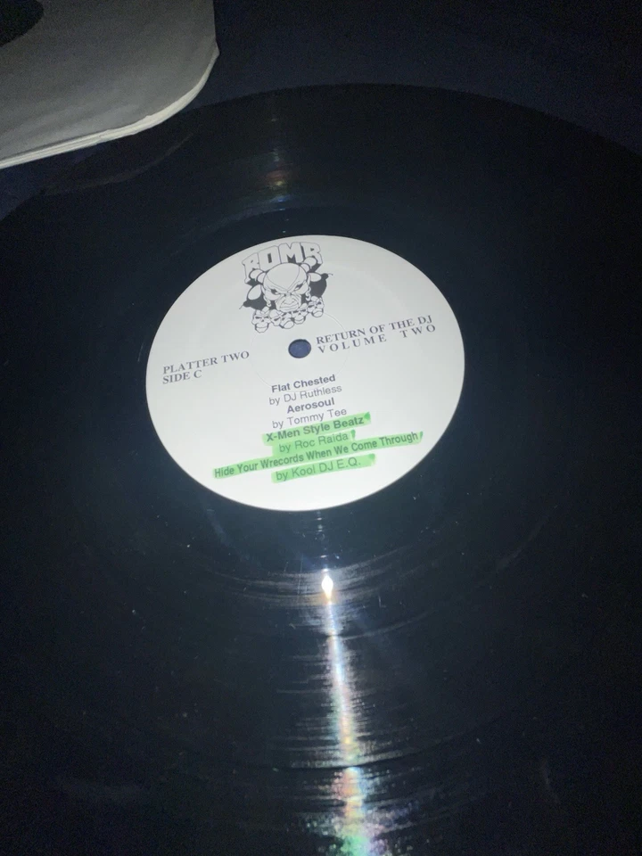 Bomb Return Of The DJ Vol. II 2 LP Vinyl Record USED Ex 180G 1997 Turntablist - Image 4 of 4