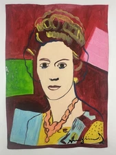 Andy Warhol COA Art Painting Original Drawing Vintage Paper Signed